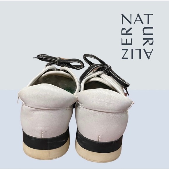 Naturalizer Perforated White Leather‎ Sneakers size 12 M - Picture 3 of 9